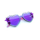 Billy Strings HIGHWAY HYPNOSIS mirrored heart-shaped sunnies
