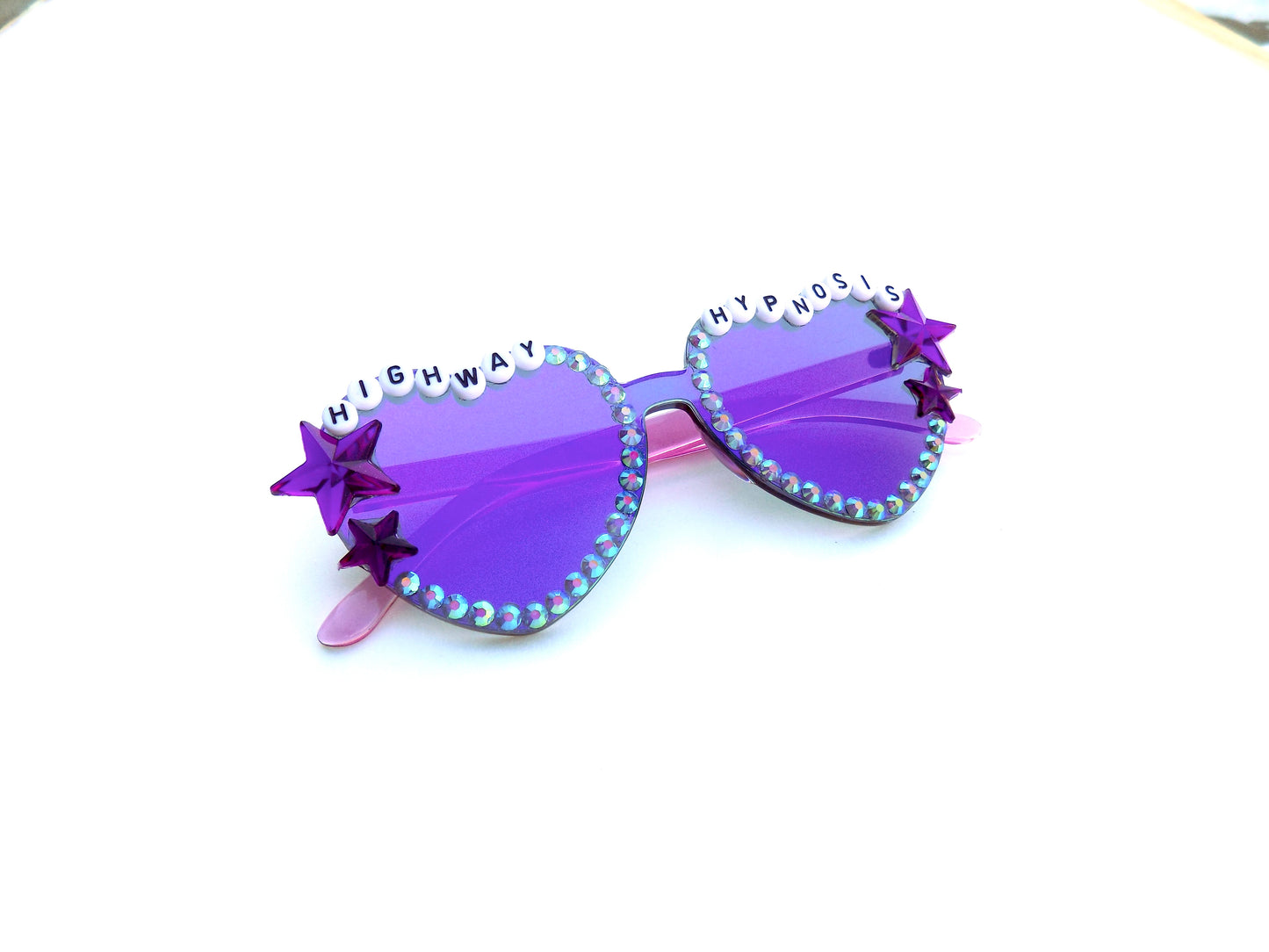 Billy Strings HIGHWAY HYPNOSIS mirrored heart-shaped sunnies