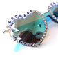 David Bowie MOONAGE DAYDREAM heart-shaped sunnies