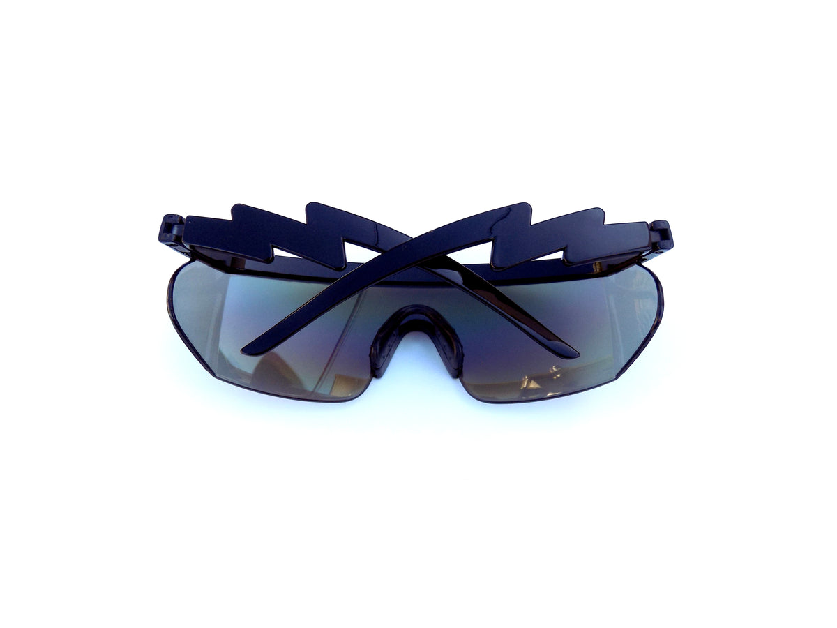 More Colors! Phish/Sci-Fi Soldier CLEAR YOUR MIND shield sunglasses