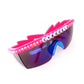 King Gizzard and the Lizard Wizard CYBOOGIE flat-top shield sunglasses