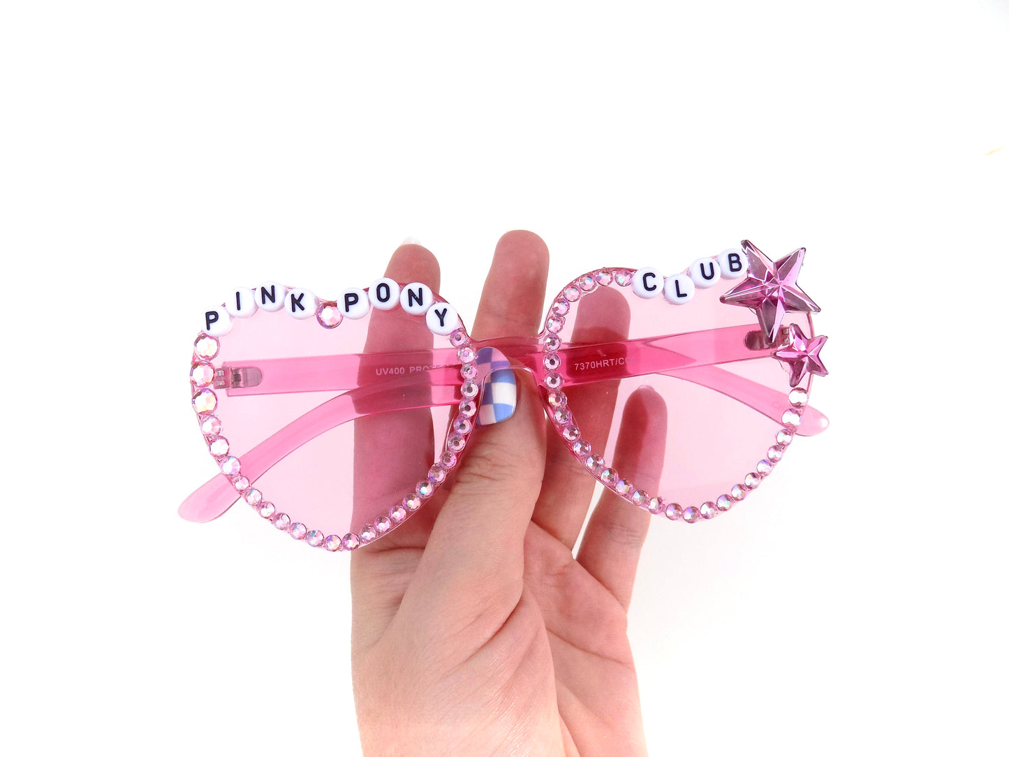 Chappell Roan PINK PONY CLUB heart-shaped sunnies