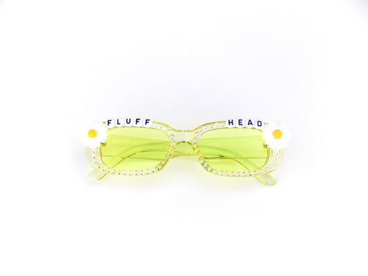 Phish FLUFFHEAD green rectangular sunnies