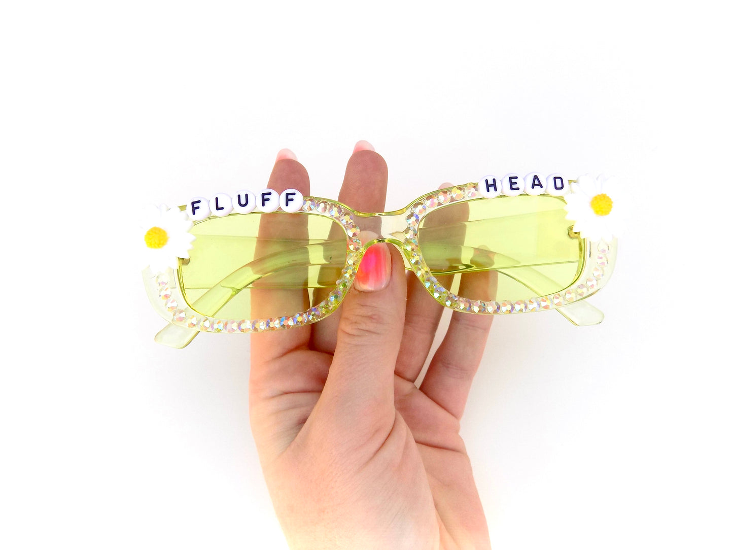 Phish FLUFFHEAD green rectangular sunnies