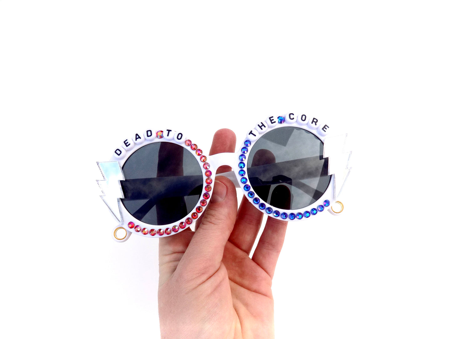 Grateful Dead DEAD TO THE CORE round sunnies - "Steal Your Face" edition