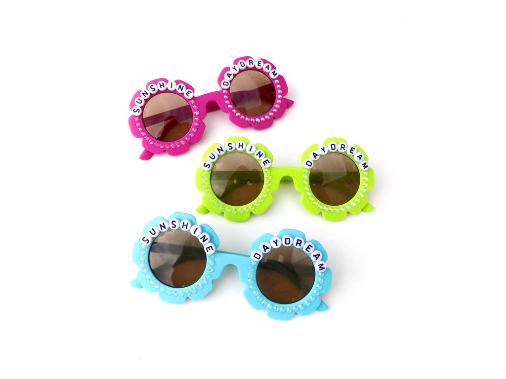 Children's Grateful Dead SUNSHINE DAYDREAM flower shaped sunglasses