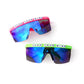Widespread Panic SEND YOUR MIND flat-top shield sunglasses