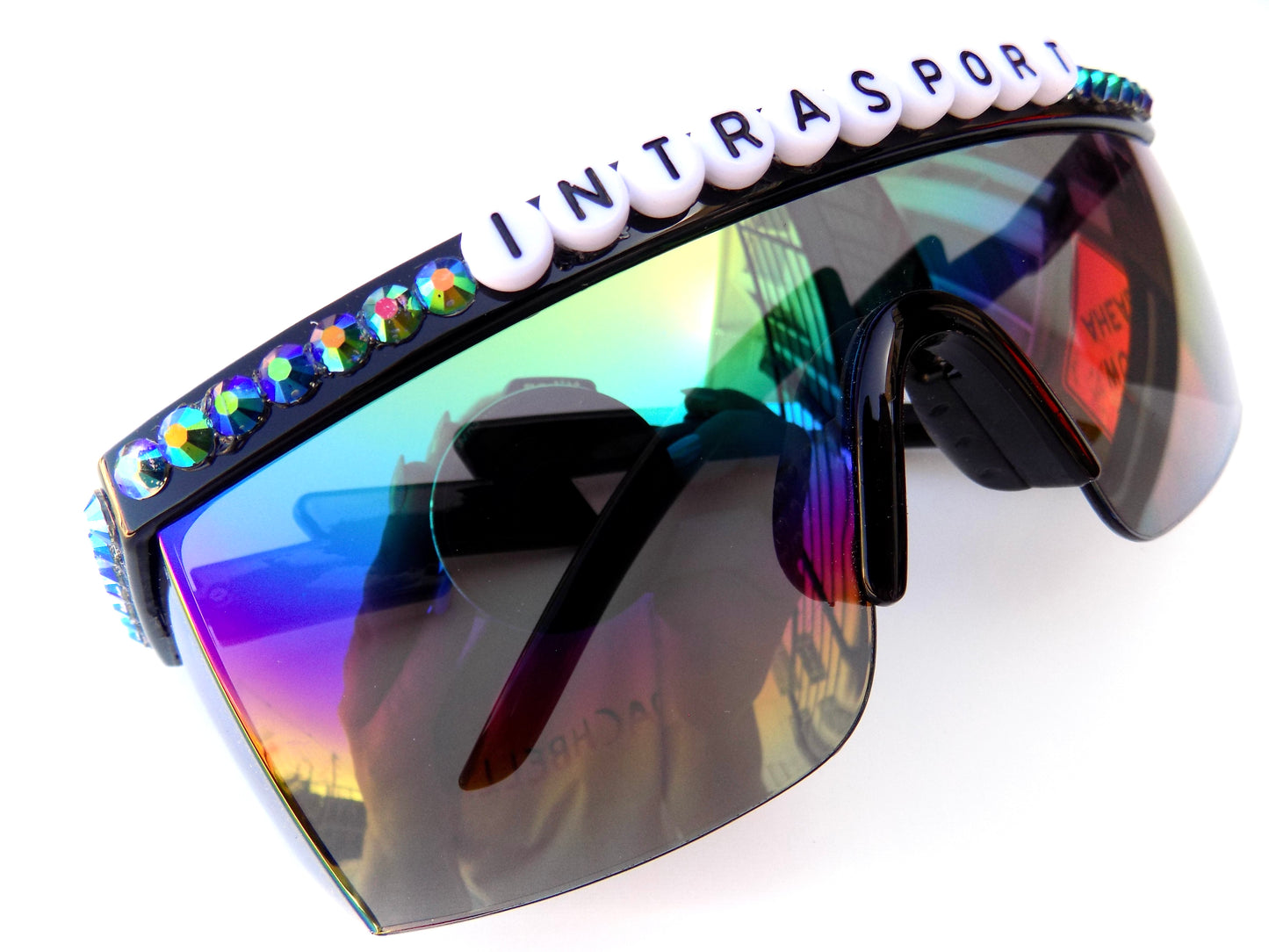King Gizzard and the Lizard Wizard INTRASPORT flat-top shield sunglasses