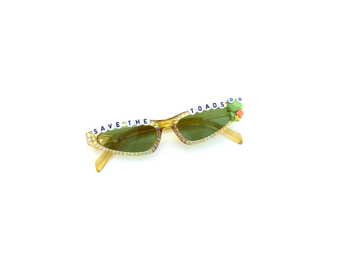 Phish SAVE THE TOADS (Sanity) micro cat-eye sunnies