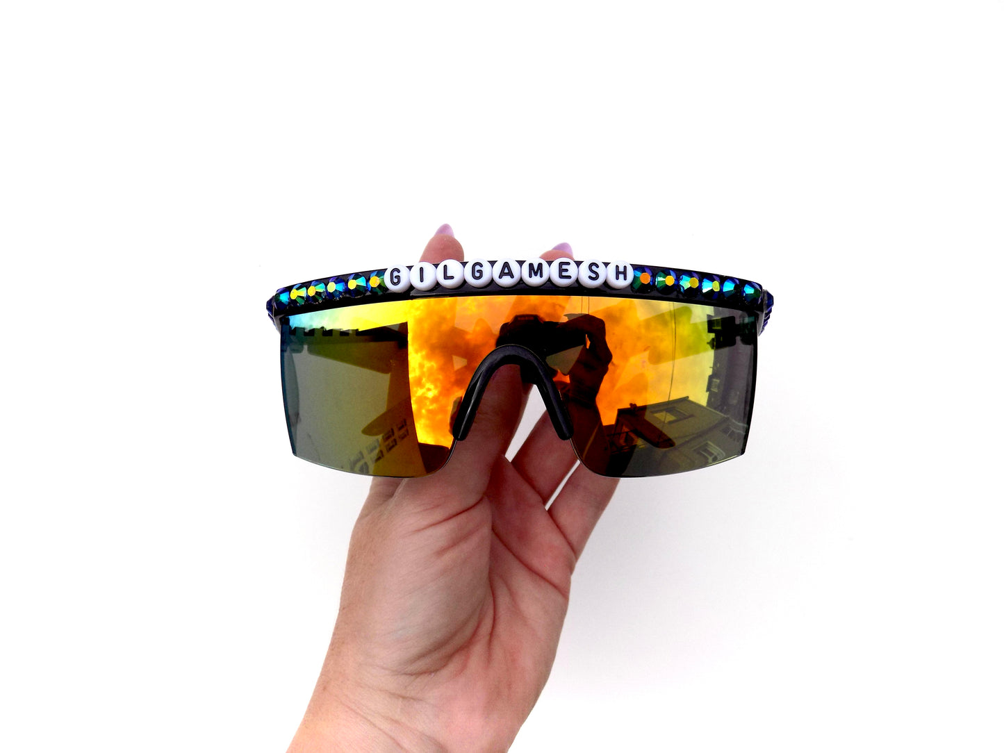 More Colors! King Gizzard and the Lizard Wizard GILGAMESH shield sunglasses