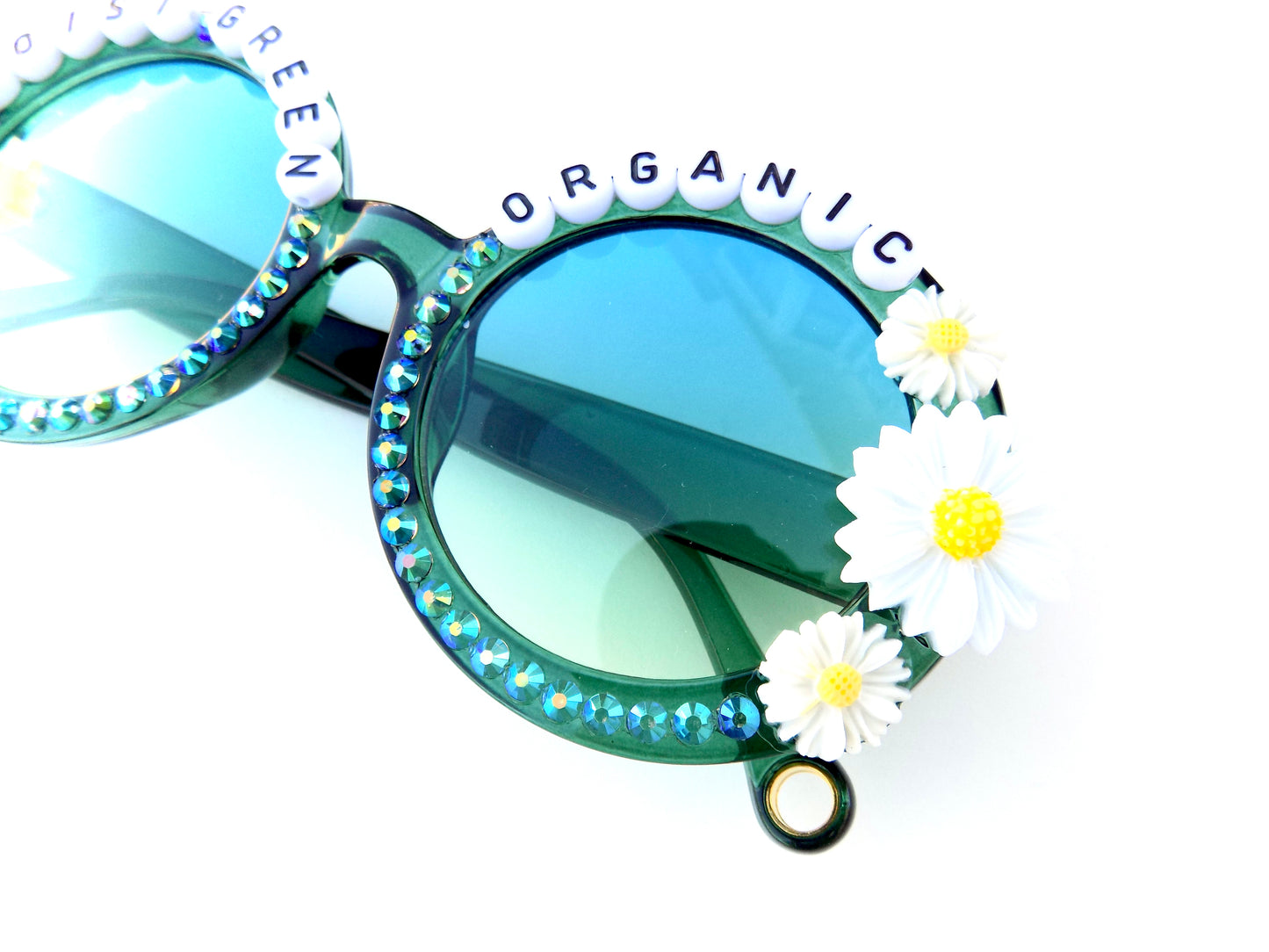 Phish MOIST GREEN ORGANIC round sunnies