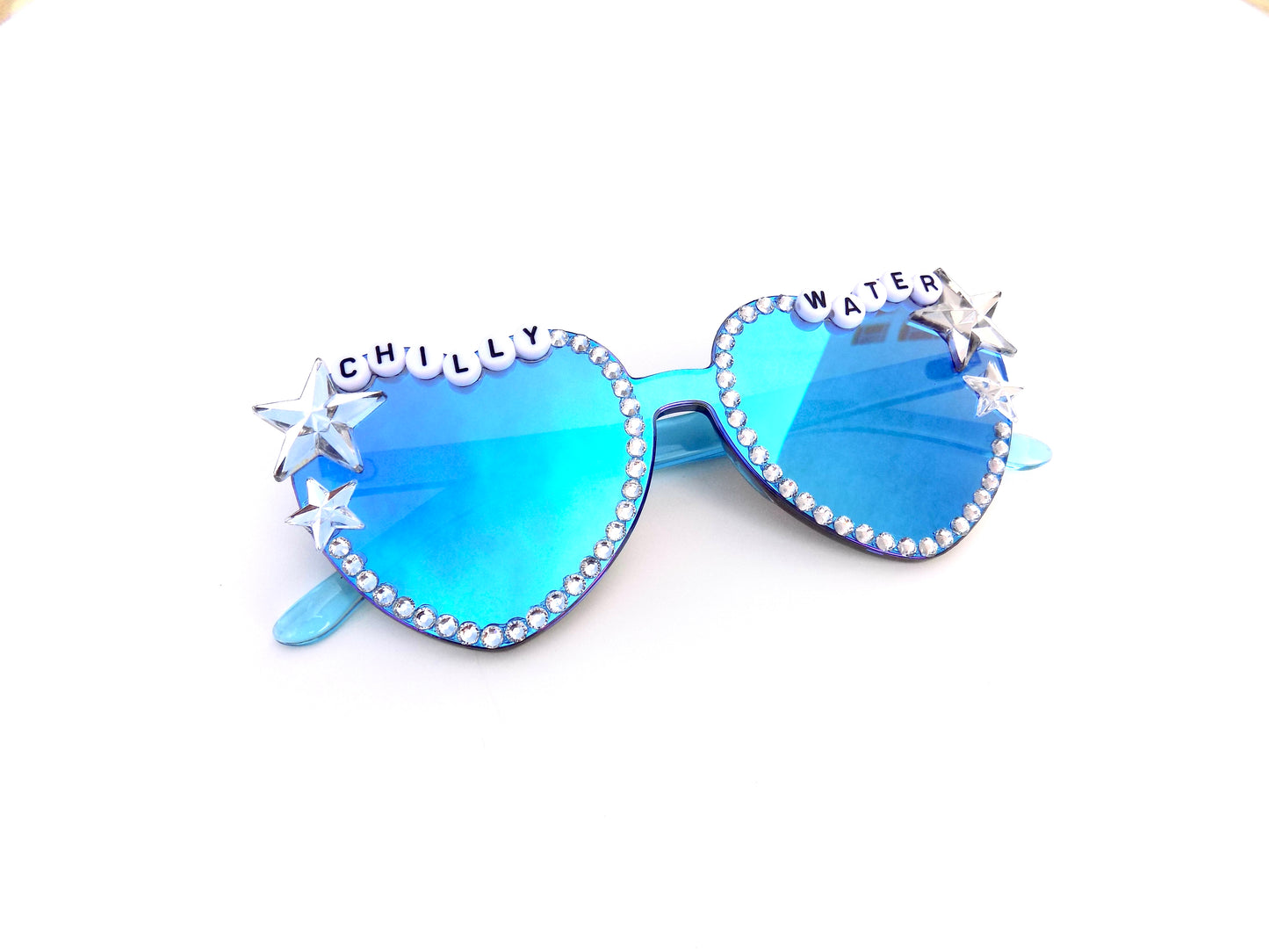 Widespread Panic CHILLY WATER heart-shaped sunnies