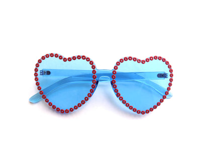 PHISH LOVE heart-shaped glasses with Fishman donuts